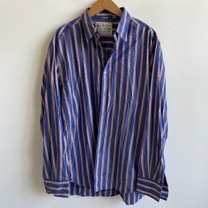 Mens Robert Graham Cotton Button Down Shirt